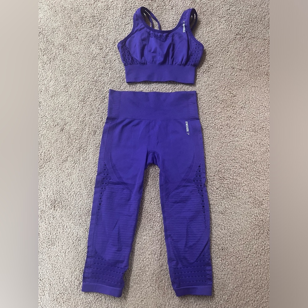 Gym shark set top size small bottom size medium - Picture 2 of 6